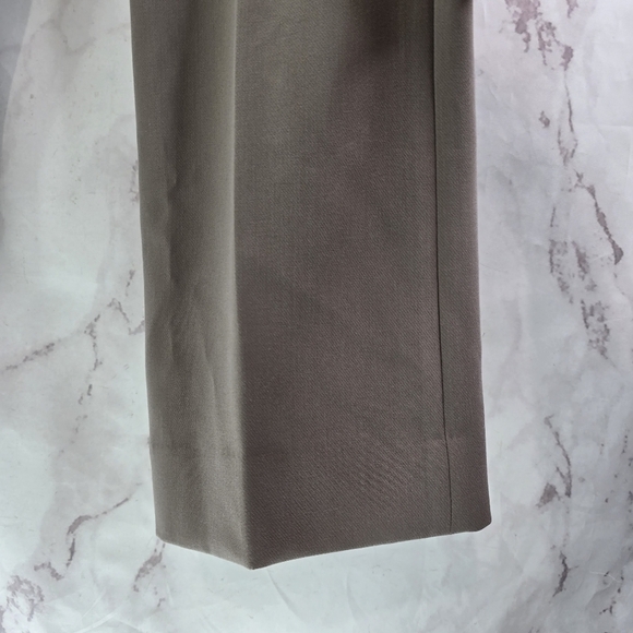 Banana Republic Pants Womens 6 Brown Purple Stretchy Trouser High Rise Taupe - Picture 8 of 14